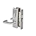 Stanley Best 45H 7 T 03 M 626 RH 7-Pin Solid Tube Return Standard Less Core Lever Lock, Right Handed, Dormitory, Satin Chrome, 2"