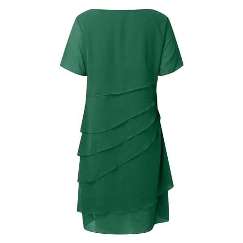 Robe d’été patchwork en mousseline premium au design unique et finitions soignées - 4
