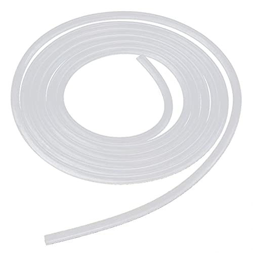 Image of 5 /16 inch ID x 7 /16 inch OD Food Grade Silicon Tubing, 3 Feet, Clear, Silicone, Non-Toxic, BPA Free