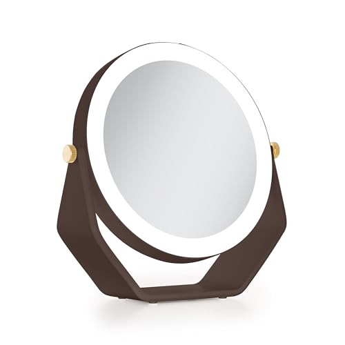 Espejo para maquillaje con luz LED Zadro 8 pulg.