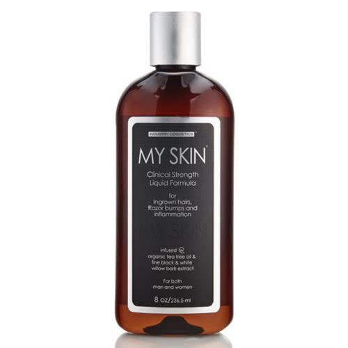 My Skin Clinical Strength Liquid Formula For Ingrown hairs, Razor bumps and inflammation 4oz