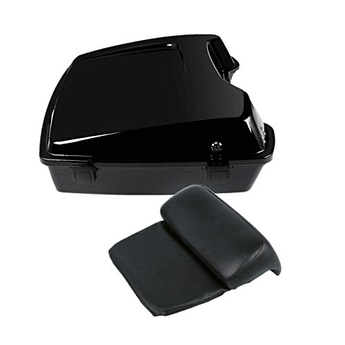 Alforja Razor de 5,5 pulgadas con apoyabrazos trasero para Harley Touring, Road King, Street Glide, Road Glide y Electra Glide (1997-2013) miniatura 4