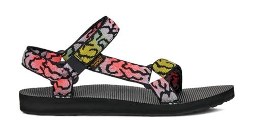 Image of Teva Women's Original Universal Sport Sandal, Epic Coral /Green Multi, 12