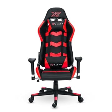 XT Racer, Cadeira Gamer XT Racer Speed Series - Preto e Vermelha