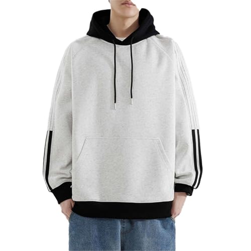 Vêtement d'extérieur ample et chaud type sweat-shirt à capuche