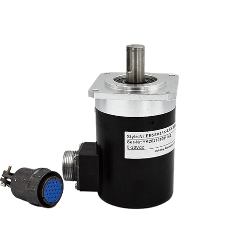 Codeur rotatif EB58M15K-L5Y1R-1024 haute résolution avec axe mécanique robuste - 2