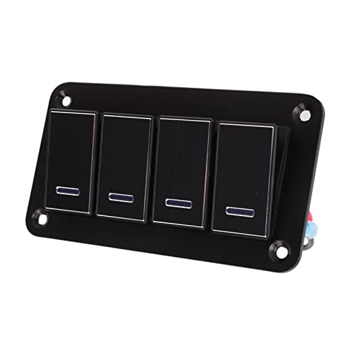 Panel de interruptor para caravanas y motocicletas en rutas todoterreno