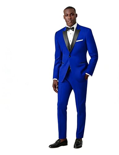 Blazer de Costume Homme à Revers en Pointe Vesté Élégante Couleur Unie