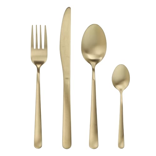 Tognana Element, Servizio 24 posate, acciaio inox 18/0, Champagne