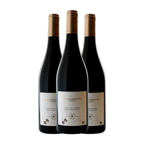 Mathilde Chapoutier Sélection sin Sulfitos Côtes du Rhône 75 cl Vino tinto (Caja de 3 Botellas de 75 cl)