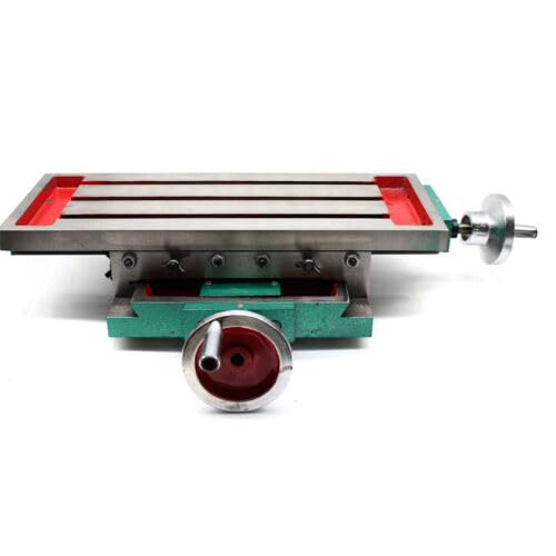 Tavolo a 2 assi, a forma di croce, per banco da lavoro, per officina, fresatrici, 450 x 170 mm