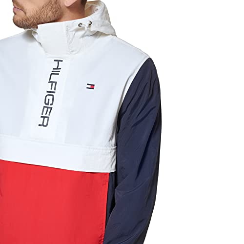 Image of Tommy Hilfiger Men's Retro Lightweight Taslan Popover Jacket