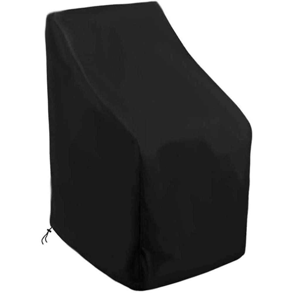 Coprisedia da giardino impermeabile in tessuto di bue 210D, antivento e resistente ai raggi UV, per esterni, patio, poltrone e sedie a sdraio, 64 x 64 x 1 cm