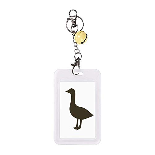 Étui de protection carte crédit rigide Black Goose motif animal cloche