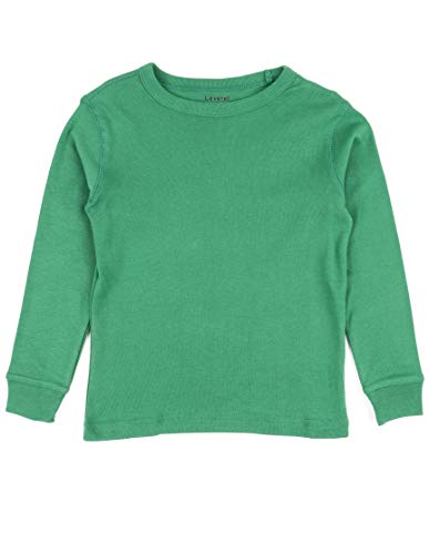 Image of Leveret Long Sleeve Boys Girls Kids & Toddler T-Shirt 100% Cotton (2-14 Years) Variety of Colors