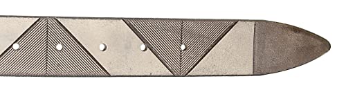 Pierre Cardin Distressed Light Brown Classic Silver D-Ring Adjustable Belt Adjustable Mens Belt-404