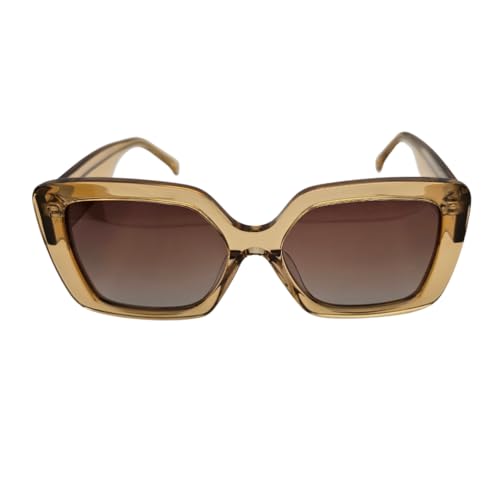 Vittoria Square Polarized Fashion Acetate UV Protection Womens