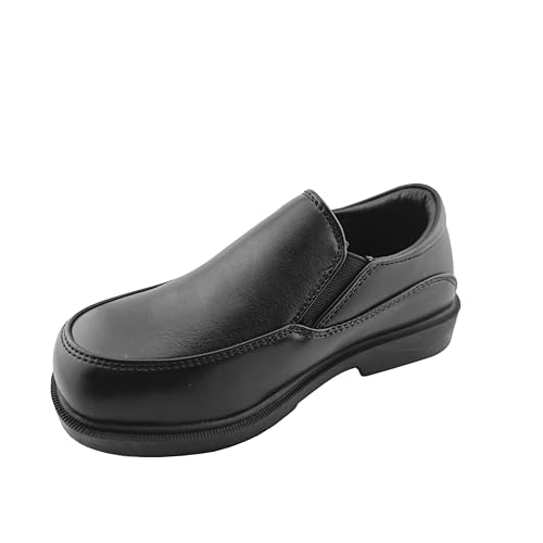 Kids Boys Black Dress and Casual Loafers3
