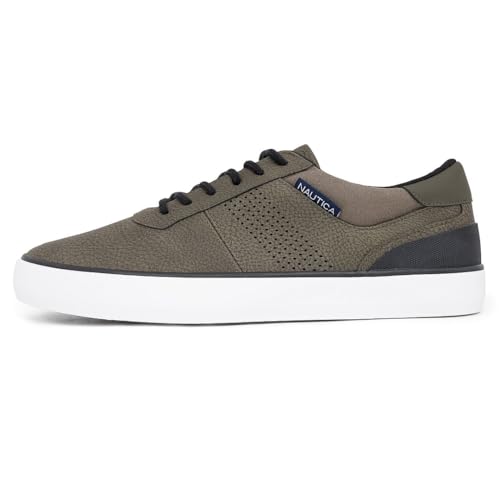 Image of Nautica Men's Classic Lace-Up Boat Shoes Low Top Fashion Sneaker - Stylish and Comfortable Casual Shoe