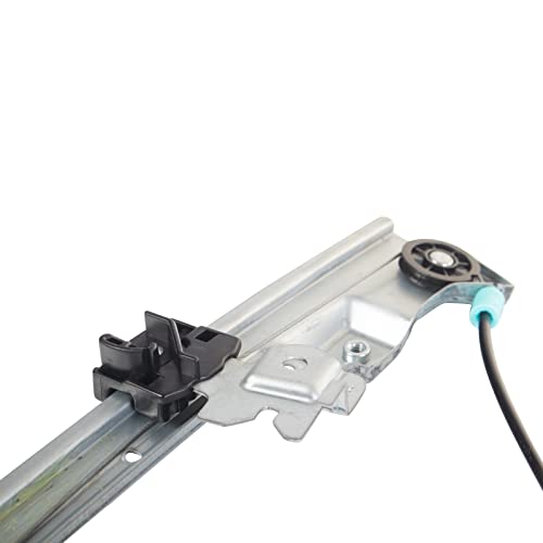 Image of TRQ Front Driver Side Power Window Motor and Regulator Assembly One Touch