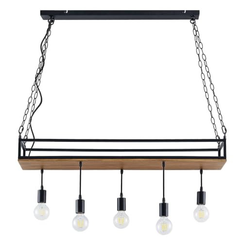 Suspension Kirista à intensité variable Lindby pour ajuster l'ambiance du salon