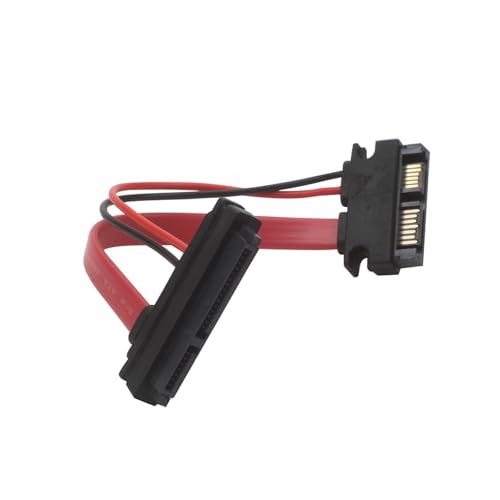 SATA 22P Public to Slimline 7+6SATA 13P Female Optical Drive miniatura 3