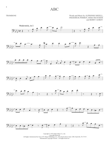 image for Hal Leonard 101 Popular Songs Trombone Sheet Music Songbook | Classic 