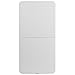 Flash Furniture 4' Rectangular Plastic Folding Event Table with Adjustable Legs and Carrying Handle, Bi-Fold Portable Banquet Table for Indoor/Outdoor Events, White