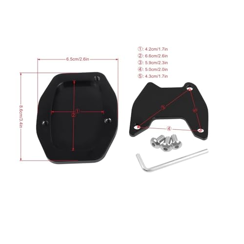 Support béquille coussin NC750X DCT extension béquille - 7