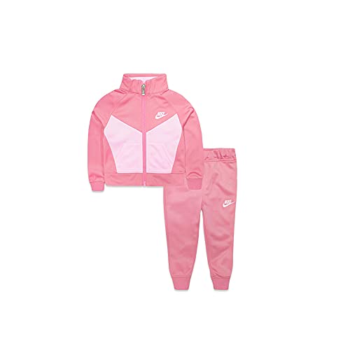 Nike Toddler Girls' Tricot Jacket and Pants 2 Piece Set (G(26C552-AB3)/W, 2T)