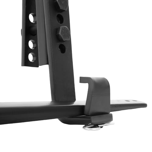 Image of Weight Distribution Hitch,8000 Lbs Capacity Sway Control Weight Distribution Hitch,Adjustable Trailer Hitch Kit with Wrench,Black Trailer Hitch Device for Motorhomes, Campers, Boats