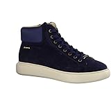 Obermaterial:Leder Ambitious 9877-1320 Navy (blau) - ungefütterter Stiefel - Herrenschuhe Boots/Stiefel, Blau, Leder