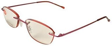 InSight Rimless EdgeGlow Reading Glasses Compact Women's RUBY +1.50 by FGX