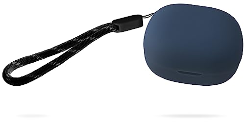 QIRG Case For Soundcore P20i/Soundcore R50i True Wireless Earbuds,Soft Protective, Silicone Case Cover With Keychain& Lanyard(Blue) | Best Price UAE | Dubai, Abu Dhabi - View #2