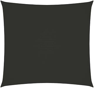 Sonnenschutz für Gärten, Mahlzeiten im Freien, Dächer, Höfe und Balkone Sonnensegel Oxford-Gewebe Quadratisch 5x5 m Anthrazit