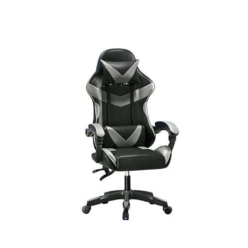 Baroni Home Sedia Gaming con Schienale Ergonomico Inclinabile e...