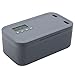 shaojian Timed Lockable Storage Box Small Safe Timed Medicine Storage Box Phone Lock Case Fridge Snack Locking Container Unplug from Phones,Video Games,Social Media,Snacks&Cravings (gray)