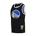Ultra Game Boys NBA Official Super Soft Jersey Tank Top & Basketball Shorts Set, Golden State Warriors, Black, 10-12