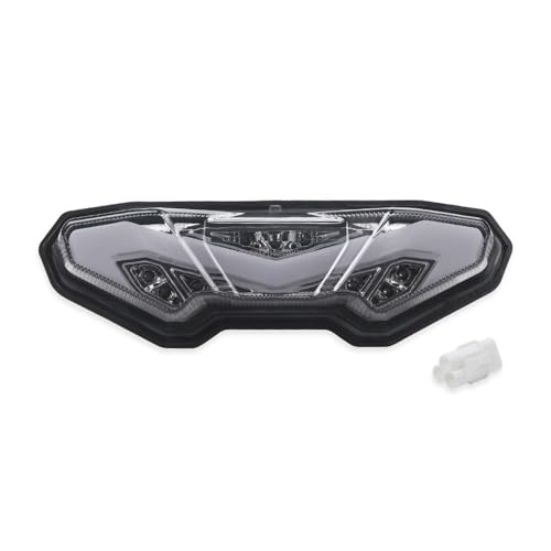 Feu arrière LED pour moto MT-09 FZ-09 12V clignotant et stop intégrés