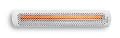 Bromic Tungsten Smart Heat 6000W Electric Patio Heater – Dual Element Infrared, 220V-240V, White Finish – BH0420013