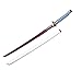 Drewniany miecz Cosplay Anime, nóż Katana, do Demon Slayer