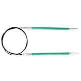 aluminium verbundplatte 8mm Länge: 60 cm KnitPro K47106 Rundstricknadel, Aluminium, Grün, 60cm / 8mm