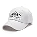 Bulk Custom Hat Add Your Text Picture Name Logo Personalized Logo Hats Adjustable Personalized Baseball Cap Casual Customize Trucker Hats Unisex Adult Fashion Customized Hat for Garden White