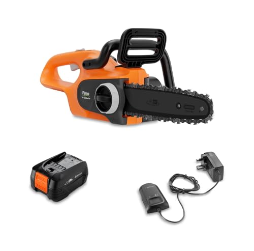 Flymo 18V Easisaw 250 4.0 Cordless Battery Chainsaw Kit-image