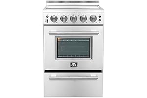 FORNO Loiano: A Sleek 24-Inch Electric Stove for the Modern Kitchen