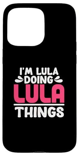 Image of Personalized First Name I'm Lula Doing Lula Things Case for iPhone 15 Pro Max