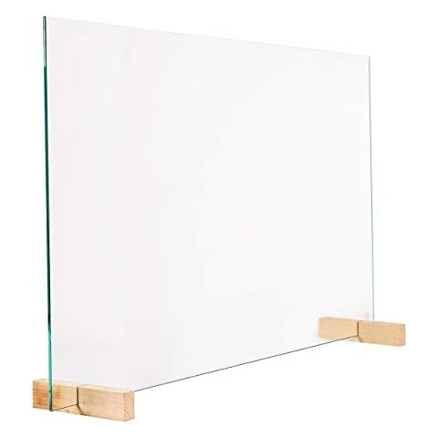 Glas Expert COVP.100.60.6C - Guardia de estornudos de cristal de pie Cover