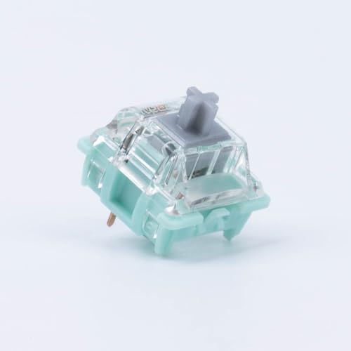 Commutateurs GATERON Goldenrod pre-lubrifies argent pour DEL RVB