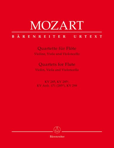 Mozart: Flute Quartets (Set of Parts)