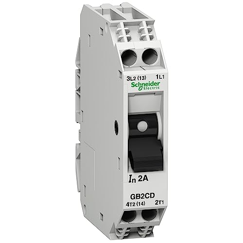 Int. magneto-term control 2 x 8a 1.5ka interrupteur de protection electrique pour tableau